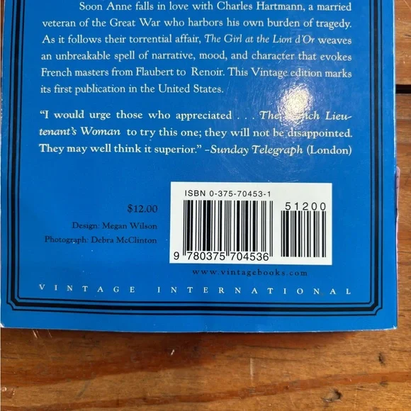 (48) THE GIRL AT THE LION D’OR BOOK - Picture 4 of 14